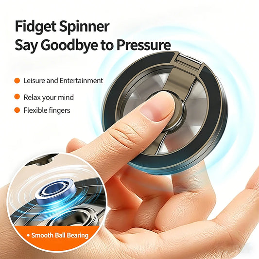 SPINNIT™ Magnetic Fidget Phone Stand